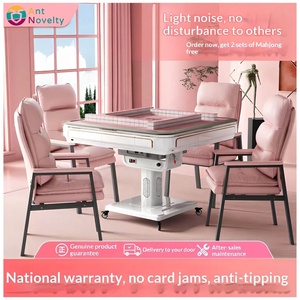 Tavolo da Mahjong Automatico Ultra-Silenzioso Ant Novelty, Set Tavolo Pieghevole con Sedie, Macchina per Mahjong Stabile Anti-Incasso - Product Image 3