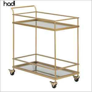 <span class=keywords><strong>Chariot</strong></span> de cuisine pliable moderne pour restauration <span class=keywords><strong>Chariot</strong></span> de service en acier inoxydable à 3 couches Golden Airline Fournisseur à Dubaï - Product Image 2