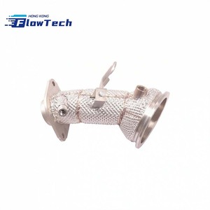 ท่อลงสแตนเลส T304 แบบไหลสูงสำหรับ Toyota GR Yaris 1.6T พร้อมแผ่นกันความร้อน – ท่อไอเสียสมรรถนะสูงแบบยึดติดโดยตรง - Product Image 5