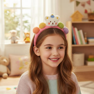 Trending Vintage moda fiocco di cristallo fasce per ragazze e bambini vendita calda all'ingrosso orecchie di gatto accessori - Product Image 3