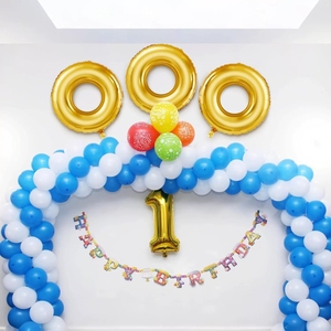 Nuevo Globo de Aluminio con Forma de Anillo de Oro Sónico para Bodas - Product Image 5