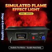 Lumière de simulation de flamme 1000W, 24 LED, effet de feu réaliste, machine à flamme, lance-flammes pour scène, fête d'Halloween, bar, DJ, club