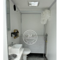 Luxe événements en plein air mariage douche Portable unité de douche Portable toilette chimique Portable toilettes portables toilettes remorques
