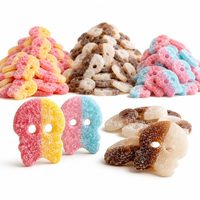 Chinese fabriek Zweedse snoepjes gummy's groothandel zure gummy's vegan halal gecertificeerd VS EU-conform stabiele levering