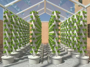 Serres agricoles pour culture verticale hydroponique avec système de pompage, PVC de qualité alimentaire, circulation d'eau automatisée - Product Image 4