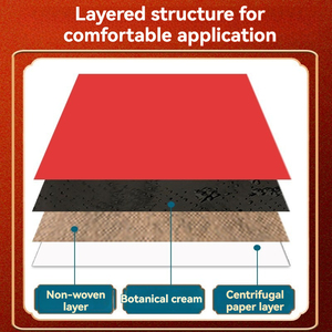 Patchs chauffants à l'armoise pour usage domestique, soulagement des points d'<span class=keywords><strong>acupuncture</strong></span> sur le cou, le dos et les épaules, moxibustion - Product Image 2