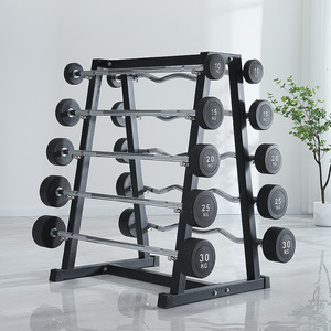 Tùy chỉnh thương mại quả tạ 100 lbs phòng tập thể dục Trọng lượng quả tạ pounds thể thao sức mạnh đào tạo thiết bị tập thể dục 5 kg cao su dumbells - Product Image 4