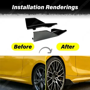 Pour BMW Série 2 G42 Coupé 2 portes 2021 2022 2023 2024 2025 – Accessoires de décoration et de modification de jupes latérales de style automobile - Product Image 2