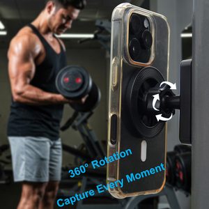 Dual-Sided N52 Super Magnets Magnetic Phone <strong>Holder</strong> for Gym Men Women <strong>iPhone</strong> 17 16 15 14 Mag Cases - Product Image 5