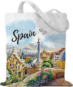 Sac à dos décontracté et tendance en toile, sac fourre-tout, sac à main souvenir <span class=keywords><strong>de</strong></span> voyage européen, Londres <span class=keywords><strong>Paris</strong></span> Suisse, cadeau <span class=keywords><strong>de</strong></span> vacances pour femme - Product Image 1