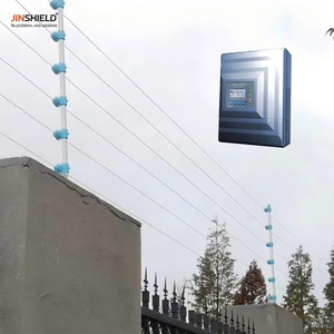 Électrificateur de clôture électrique haute tension à deux zones de défense, 4/6 lignes, système d'alarme d'<span class=keywords><strong>intrusion</strong></span> à impulsions pour clôture électrique - Product Image 4