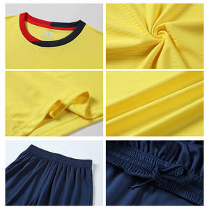 Conjunto de Ropa Deportiva de Fútbol Profesional Personalizada, 100% Poliéster, Transpirable, de Secado Rápido, para Adultos Unisex, Marca Lenshow - Product Image 6