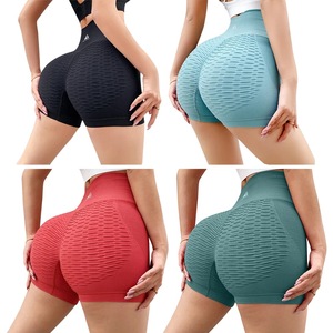 Venta caliente Bubble Design Mujeres Scrunch Butt Sexy Tight Mujeres Short Sport Running Gym <span class=keywords><strong>Yoga</strong></span> Short - Product Image 1