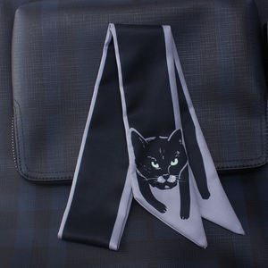 Primavera e l'estate di nuovo stile animale di stampa collo capo della decorazione delle Donne Wrap Fazzoletto Piccola Piazza Raso di seta delle signore della sciarpa - Product Image 6