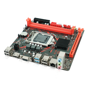 เมนบอร์ด Placa Mae Ddr3 InteI LGA 1150 Pin Series H81 สำหรับคอมพิวเตอร์ SATA2.0 M.2 USB3.0 เมนบอร์ดพีซี H81 สำหรับคอมพิวเตอร์ตั้งโต๊ะ - Product Image 2