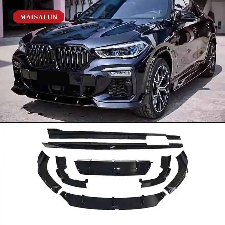 Автомобильные детали, авто X6 G06 Комплект кузова, полный комплект кузова, решетка для бампера, передний диффузор для губ, модифицированный Facelift для BMW X6 G06