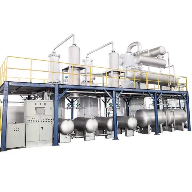 Máquina de destilación de aceite Base, a base aceite residual, novedad de 2023