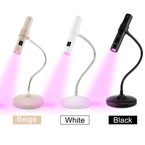 Lámpara de <span class=keywords><strong>Uñas</strong></span> Recargable UV con Cuello de Cisne, Luz Puntual Inalámbrica, Secador de Gel, Kit Profesional de Manicura para Salón - Product Image 6