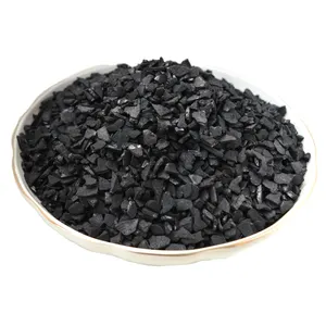 4-8 Mesh 1050 Iodine Coconut Shell Granular Activated Carbon For Gold Extracted Charcoal