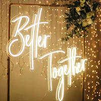 Dropshipping petites enseignes japonaises en verre lettres mexicaines numéro acrylique enseigne néon Led personnalisée livraison directe pour fête