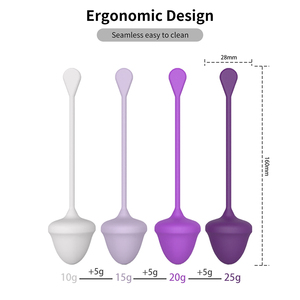 Silikon <span class=keywords><strong>Kegel</strong></span> topları akıllı aşk topu vajinal sıkı egzersiz makinesi vibratörler Ben Wa topları - Product Image 5