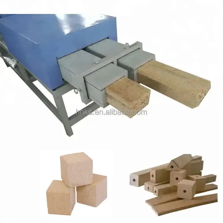 Machine de compression de palettes de sciure de bois à presser à chaud Machine de fabrication de blocs de pieds en bois