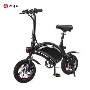 Offre Spéciale <span class=keywords><strong>DYU</strong></span> D3F <span class=keywords><strong>vélo</strong></span> de ville <span class=keywords><strong>électrique</strong></span> pliant 12 pouces 250W 36v <span class=keywords><strong>vélo</strong></span> <span class=keywords><strong>électrique</strong></span> <span class=keywords><strong>pliable</strong></span> cyclomoteur gros pneu hors route <span class=keywords><strong>vélo</strong></span> - Product Image 2