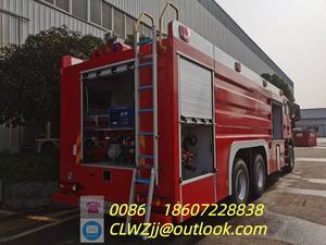Camion-citerne HOWO neuf, diesel, 6x4, 340 ch, 8 tonnes, eau, mousse, camion de pompiers - Product Image 2
