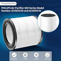 Filtre HEPA à charbon actif haute efficacité FY0194 pour purificateur d'air série 800 AC0819/0810/20/30 domestique et commercial