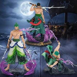 Figurina Anime One Piece Zoro in Vendita, Modellino Personaggio, Giocattolo Ornamentale, <span class=keywords><strong>Action</strong></span> <span class=keywords><strong>Figure</strong></span> Anime - Product Image 1