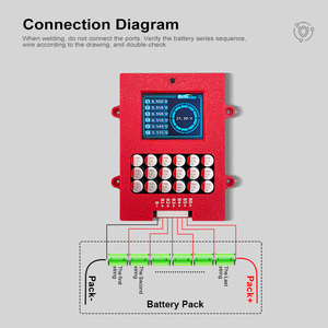 Heltechenergy 6S LTO Balancer 6S 5A активный балансир с дисплеем 6S 5A батарея эквалайзер с дисплеем напряжения для батареи LTO - Product Image 6
