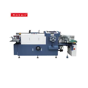 Automatic Book Cover Soft Paper Gate Folding Flapping Machine For Sale