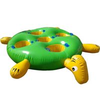Jeu gonflable interactif personnalisé de construction d'équipe de sport Tortue et lièvre gonflables géants Course pour enfants et adultes