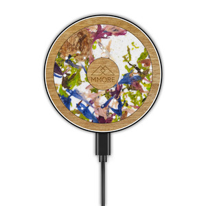 Chargeur sans fil avec matériaux organiques et en bois - Product Image 6