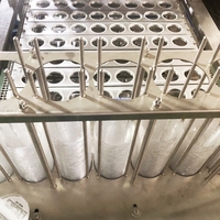 Machine de remplissage et d'emballage automatique de bouchon de yaourt d'occasion industrielle pour sceller le couvercle de tasse de céréales