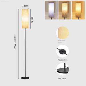 Modern LED Iron Bedroom Bedside Vertical Floor Adjustable Height Fashionable Multifunctional <b>Living</b> <b>Room</b> Sofa E27 Decorative - Product Image 3