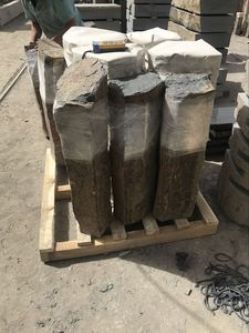 Lanterne en pierre avec <span class=keywords><strong>fontaine</strong></span>, directement de l'usine, en basalte naturel, colonne en basalte, éclairage pour la décoration de jardin - Product Image 2