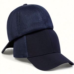 Gorra de Béisbol Promocional de Alta Calidad, Ajustable, Transpirable, de Malla, de 6 Paneles, con Parte Trasera Cerrada, Portátil, para Hombre - Product Image 3
