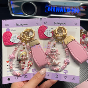 High Quality <b>Phone</b> <b>chains</b> wholesale metal key charm car key bag Accessories DIY Factory for bag - Product Image 1