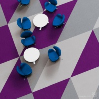 Dalles de moquette commerciales en nylon 24x24 pouces, robustes, avec support modulaire en PVC, ignifuges, pour bureaux, vente en gros, multicolores