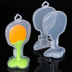 Estuche de viaje SUNSHING para mordedores, cadena para chupete, caja de almacenamiento, soporte de PP para juguetes de dentición, caja de silicona para mordedores de bebé recién nacido, directo de fábrica - Product Image 6