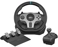 Volant de course pour PC PXN V9 GEN2 900 degrés avec pédales et levier de vitesses