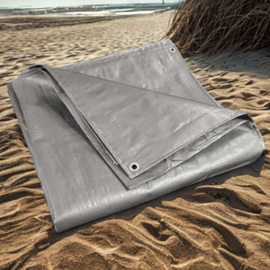 Bâche en plastique de PE durable imperméable, résistante UV, résistante - Product Image 1