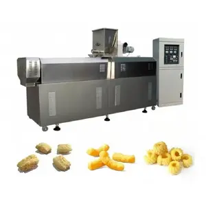 Doppelschnecken-Lebensmittel extruder Knusprige Puff-Snack-Lebensmittel maschinen Extrusion getreide Nik Naks Cheetos Puffing Making Machine