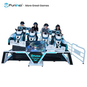 VR Dragon <span class=keywords><strong>Rider</strong></span> 4 Places Montana Rusa Équipement VR Commercial Virtuel pour Aire de <span class=keywords><strong>Jeux</strong></span> Intérieure Jeu de Réalité Virtuelle - Product Image 6