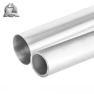 6061 6063 aluminium Aloi ekstrusi 18 inci diameter luar 500mm pipa tabung batang berongga bulat