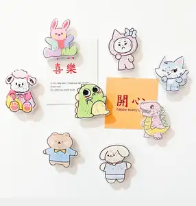 Acrylic Food Refrigerator Magnet Home Decoration 3d Candy Fridge Magnets Cartoon Sea Refrigerator Magnet for Sale