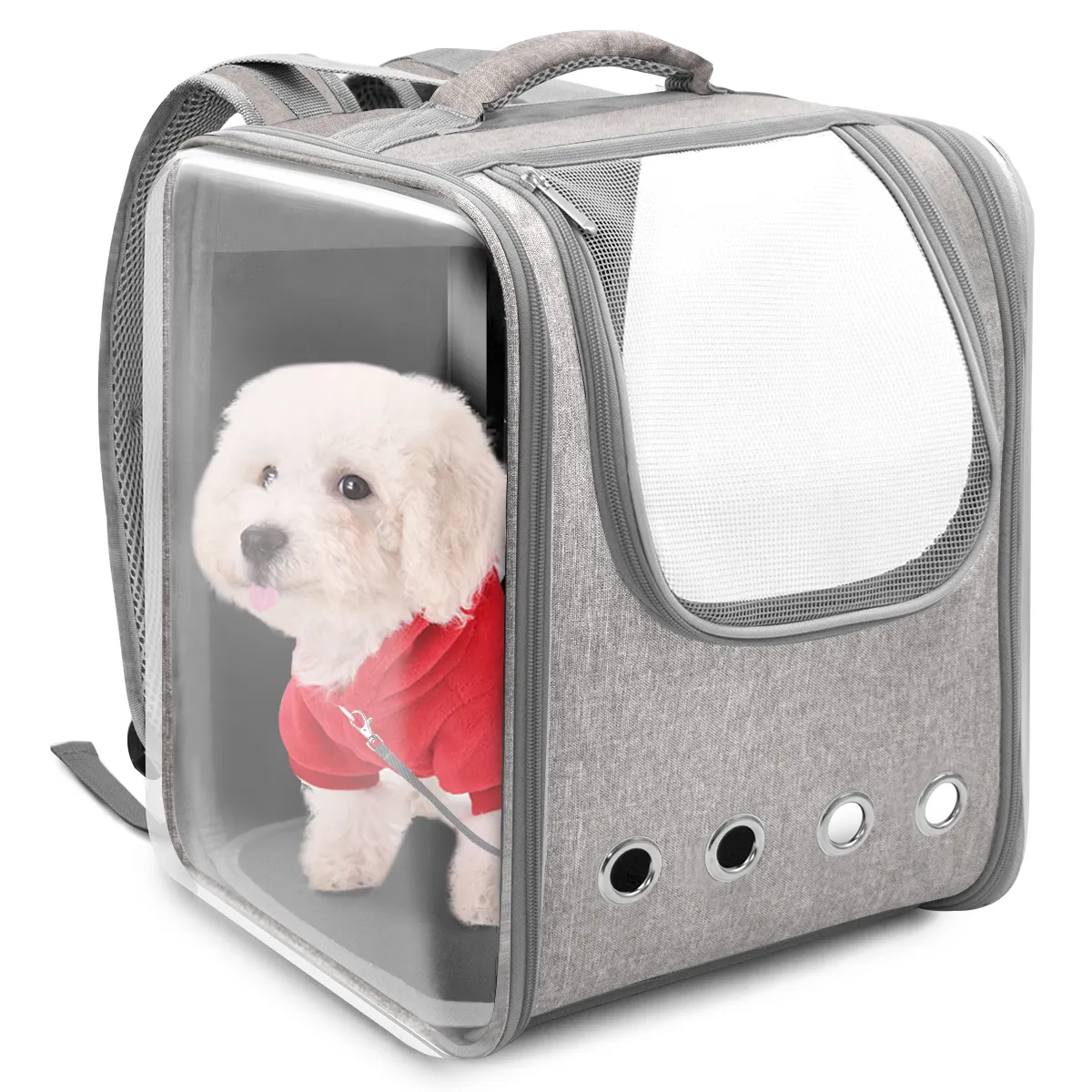 Airline Approved Pet Carrier Travel Bag Dog Backpack Pet Carrier Large Capacity Easy Assemble Foldable With Window