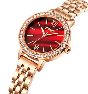 Nueva llegada azul del reloj Skmei 1711 <span class=keywords><strong>la</strong></span> venta al por mayor diseñador <span class=keywords><strong>de</strong></span> moda dama reloj <span class=keywords><strong>de</strong></span> mujer reloj <span class=keywords><strong>de</strong></span> pulsera <span class=keywords><strong>de</strong></span> acero inoxidable <span class=keywords><strong>de</strong></span> cuarzo Correa - Product Image 3