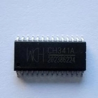 CH341 USB Bus Adapter Chip SOP-28 IC Pemrogram Port Serial Komponen Elektronik